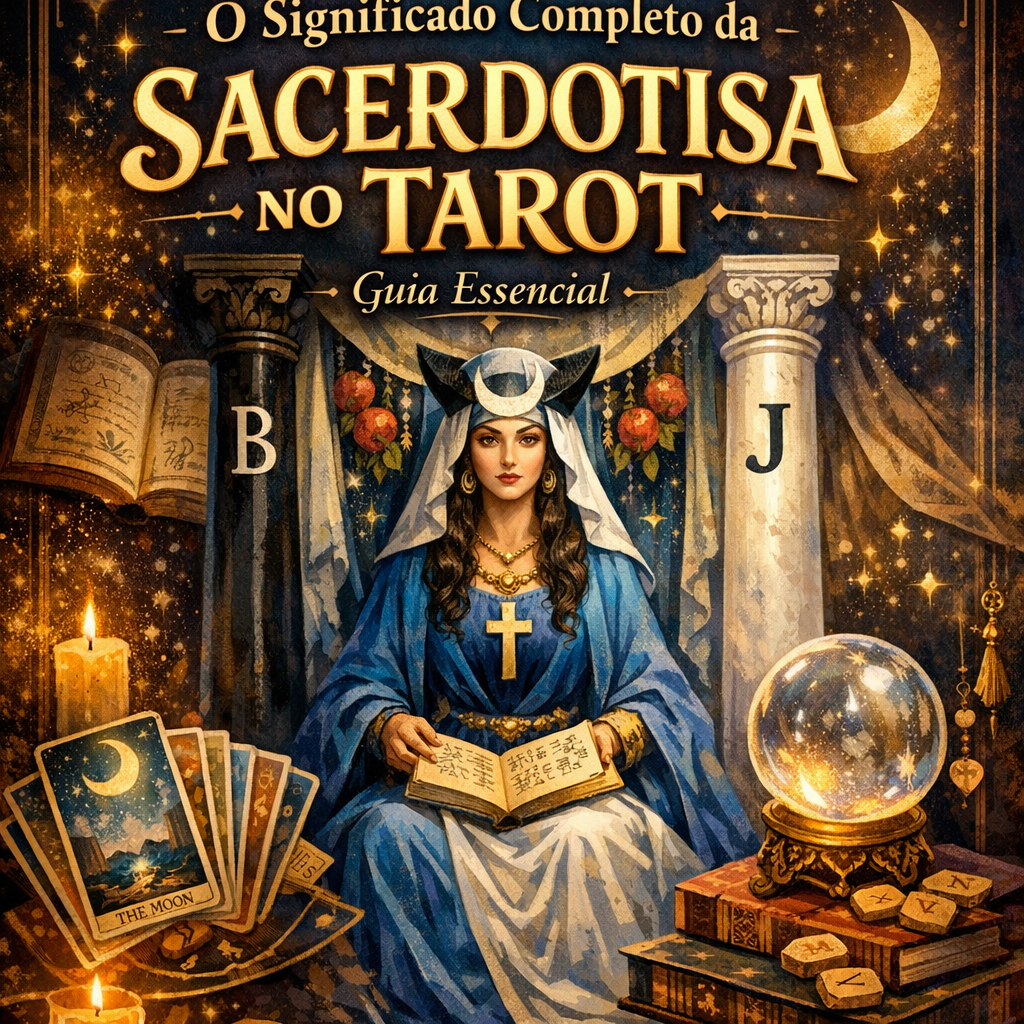 O Significado Completo da Sacerdotisa no Tarot: Guia Essencial